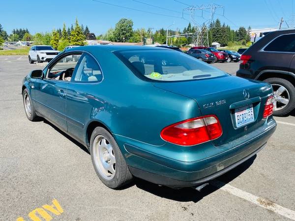 1999 Mercedes CLK 320 Coupe/Beautiful Turquoise/Great Runner for sale in Vancouver, OR – photo 7