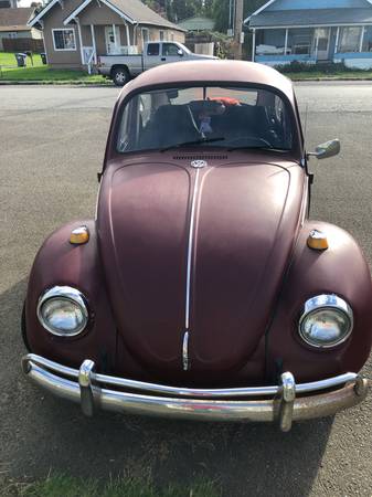 Rare 1969 VW Beetle with AutoStick - cars & trucks - by owner -... for sale in McCleary, WA – photo 3