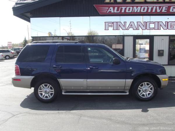2004 Mercury Mountaineer 4x4 V8 3rdRow Sunroof Htd Leather Great for sale in Des Moines, IA – photo 2