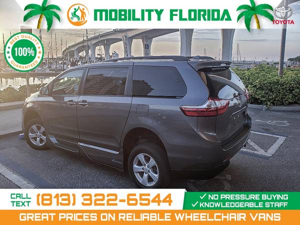 2019 Toyota Sienna - Wheelchair Accessible Handicap Van - cars & for sale in Gibsonton, FL – photo 4