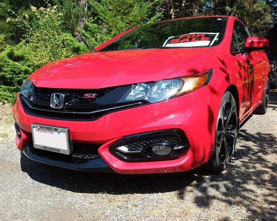 Only 27k miles! - 2015 HONDA CIVIC Si Coupe for sale in MAPLE FALLS, WA – photo 2