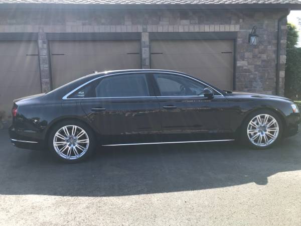 2015 Audi A-8 L 4 0T Quattro Tiptronic Black on Black - cars & for sale in Damascus, OR – photo 5