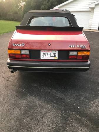 1987 Saab 900 Turbo Convertible for sale in Waunakee, WI – photo 5