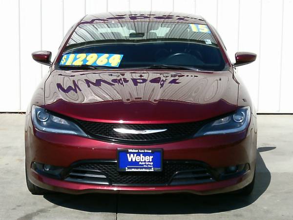 2015 Chrysler 200 S-Heated Leather! Navigation! Remote Start! - cars... for sale in Silvis, IA – photo 3