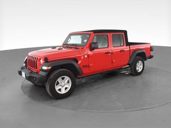 2020 Jeep Gladiator Sport Pickup 4D 5 ft pickup Red - FINANCE ONLINE... for sale in Lewisville, TX – photo 3