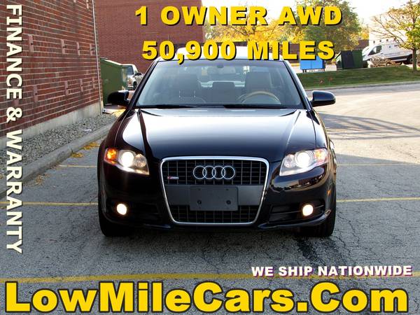 low miles 2008 Audi A4 Quattro sedan 50k - cars & trucks - by dealer... for sale in Willowbrook, IL – photo 2
