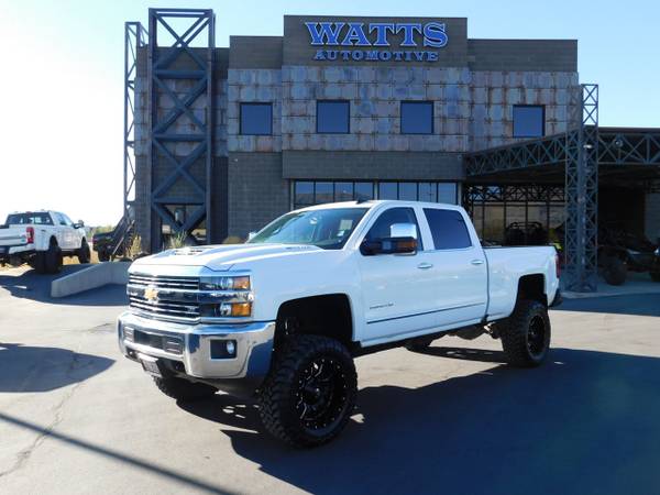 2018 *Chevrolet* *Silverado 2500HD* *LTZ* Summit Whi - cars & trucks... for sale in American Fork, AZ – photo 3