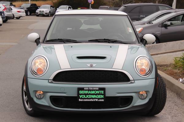2012 Mini Cooper S Hatchback hatchback Ice Blue - - by for sale in Colma, CA – photo 2