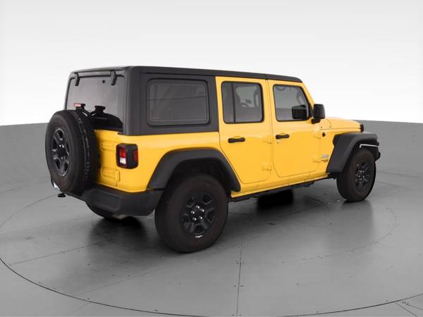 2018 Jeep Wrangler Unlimited All New Sport SUV 4D suv Yellow for sale in Columbus, GA – photo 11