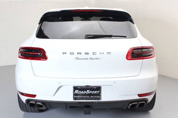 2017 *Porsche* *Macan* *Turbo AWD* White for sale in Campbell, CA – photo 4