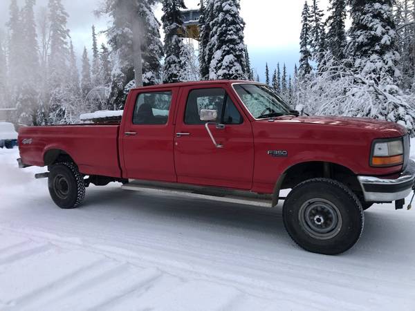 1996 Ford F350 - cars & trucks - by owner - vehicle automotive sale for sale in Fairbanks, AK – photo 3