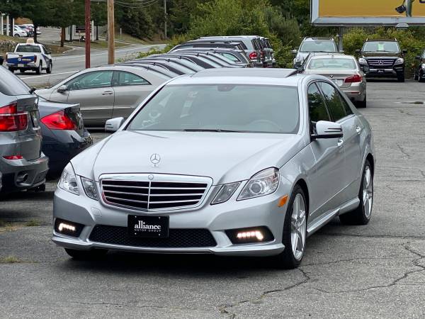 Silver 2011 Mercedes-Benz E350 Sport 4MATIC - AMG, nav, we finance for sale in Middleton, MA – photo 3