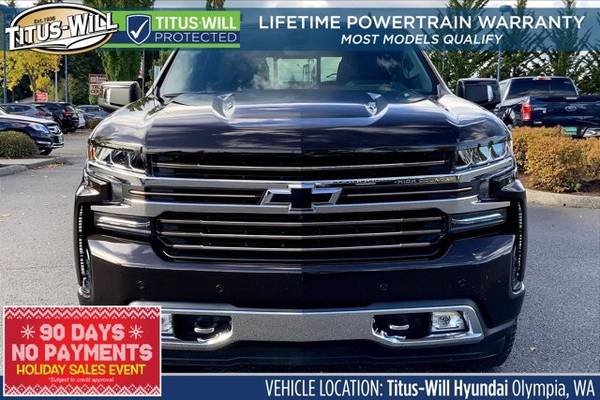 2019 Chevrolet Silverado 1500 4x4 4WD Chevy Truck High Country Crew... for sale in Olympia, WA – photo 2