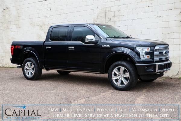 16 Ford F-150 Platinum 4x4! - Heated/Vented Seats & Nav! - cars & for sale in Eau Claire, WI – photo 8