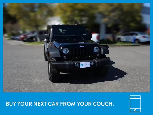 2017 Jeep Wrangler Unlimited Sport S Sport Utility 4D suv Black for sale in Augusta, WV – photo 12