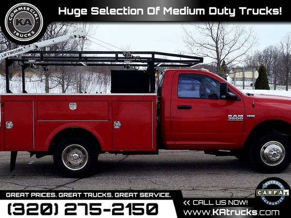 2014 Ram 3500 Tradesman 7ft 7 ft 7-ft Crane Truck 2WD 2 WD 2-WD 6 4L for sale in Dassel, MN – photo 3