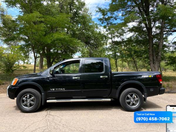 2015 Nissan Titan 4WD Crew Cab SWB PRO-4X - CALL/TEXT TODAY! - cars... for sale in Sterling, CO – photo 4
