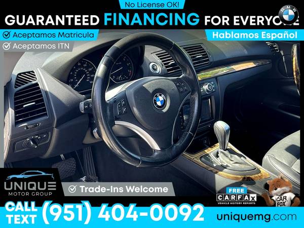 2008 BMW 1-Series 128i Coupe PRICED TO SELL! - - by for sale in Corona, CA – photo 9