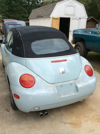 For Sale 2004 VW Beetle convertible for sale in Summerville, GA – photo 3