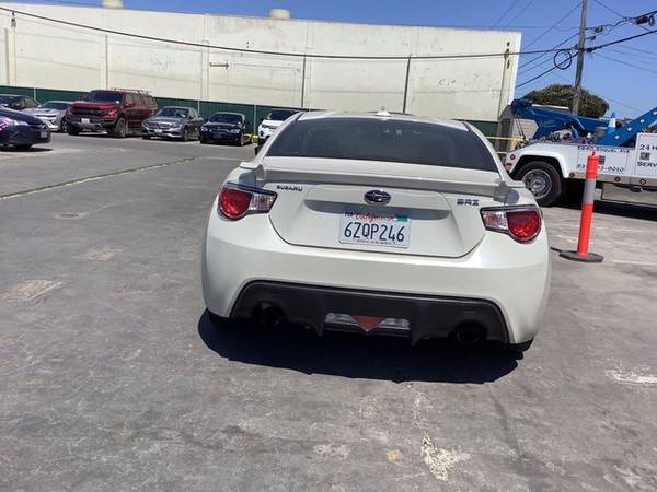 2013 Subaru BRZ Premium coupe Satin White Pearl - - by for sale in South San Francisco, CA – photo 3
