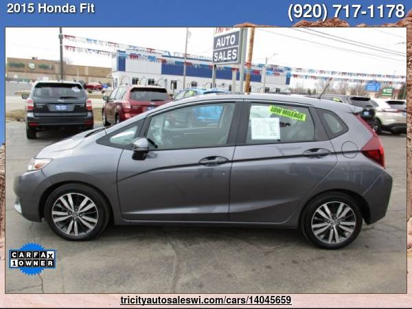 2015 HONDA FIT EX L 4DR HATCHBACK Family owned since 1971 - cars & for sale in MENASHA, WI – photo 2