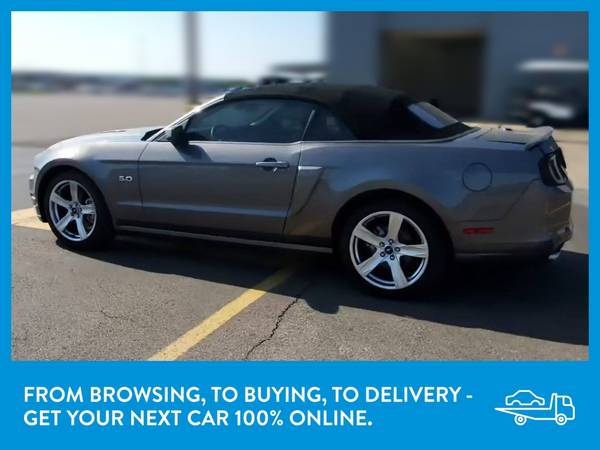 2014 Ford Mustang GT Premium Convertible 2D Convertible Gray for sale in Muncie, IN – photo 5