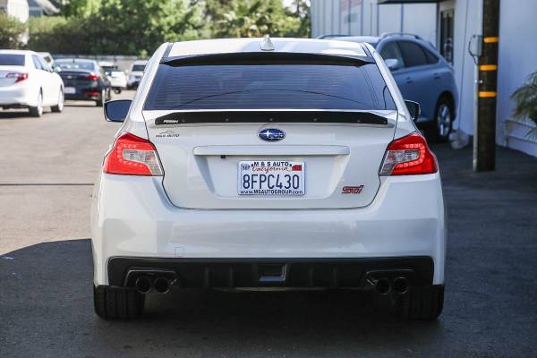 2015 Subaru WRX STI Limited sedan Crystal White Pearl - cars & for sale in Sacramento , CA – photo 5