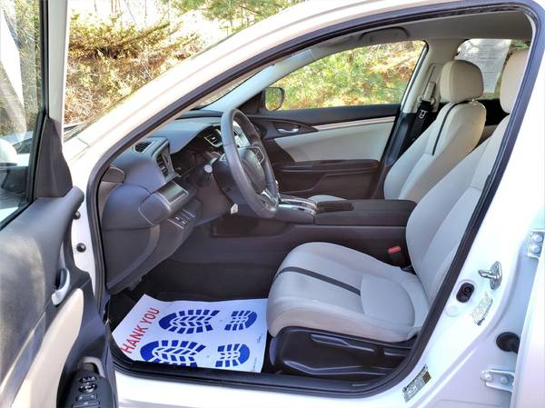 2017 Honda Civic LX Sedan 44K Auto, AC, USB, Bluetooth, Backup... for sale in Belmont, VT – photo 9