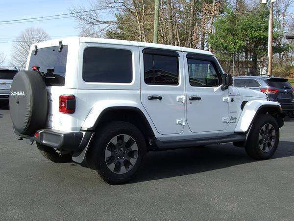 ► 2019 JEEP WRANGLER UNLIMITED SAHARA - TOTALLY LOADED WITH OPTIONS... for sale in Feeding Hills, NY – photo 5