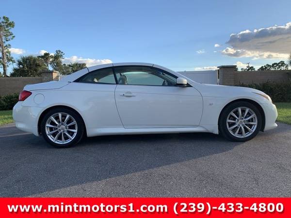 2014 Infiniti Q60 Convertible - cars & trucks - by dealer - vehicle... for sale in Fort Myers, FL – photo 7
