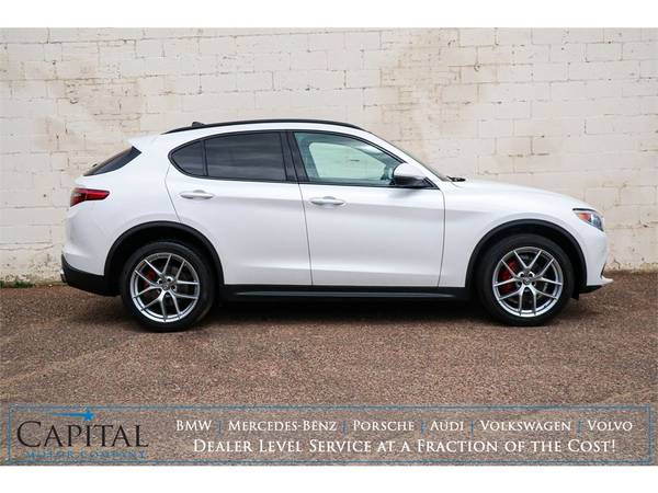 18 Alfa Stelvio Turbo Crossover! All-Wheel Drive! Gorgeous SUV! for sale in Eau Claire, WI – photo 8