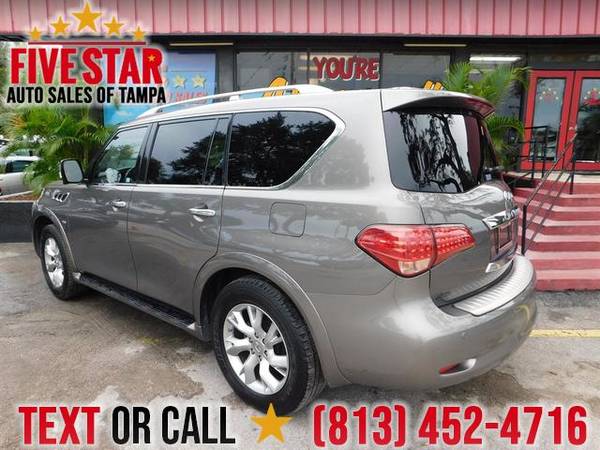 2014 Infiniti QX80 RWD AS LOW AS 1500 DOWN! W,A,C AS LOW 2.9% for sale in TAMPA, FL – photo 9