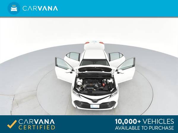 2018 Toyota Camry LE Sedan 4D sedan White - FINANCE ONLINE for sale in Naples, FL – photo 12