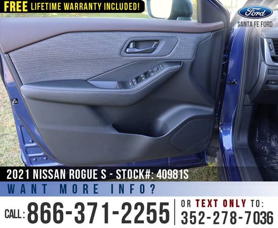 2021 NISSAN ROGUE S Touchscreen, Push to Start, Backup Camera for sale in Alachua, FL – photo 12