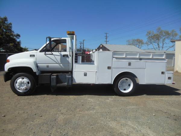 2001 Chevy Utility Service Dump Truck 328 - - by for sale in San Leandro, CA – photo 4