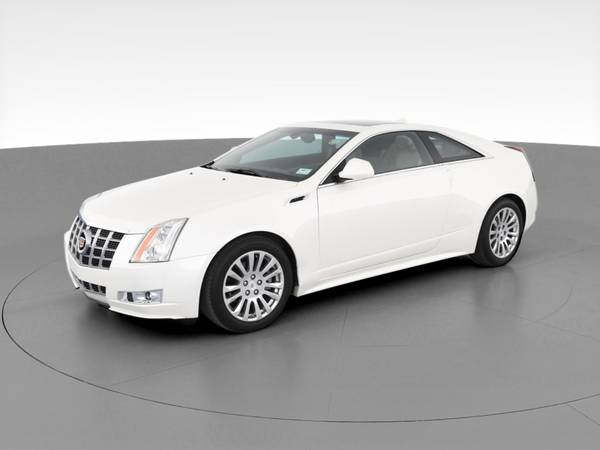 2012 Caddy Cadillac CTS 3.6 Coupe 2D coupe White - FINANCE ONLINE -... for sale in irving, TX – photo 3