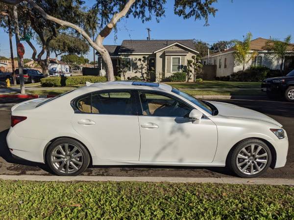 2014 Lexus GS 350 (White exterior, Saddle Tan interior, 62k miles) -... for sale in Torrance, CA – photo 6
