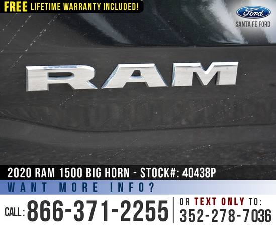 2020 RAM 1500 BIG HORN 4WD *** Camera, Cruise, Homelink *** - cars &... for sale in Alachua, FL – photo 20