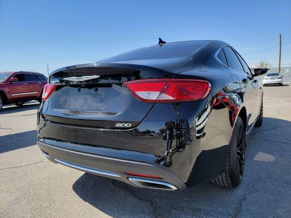 2017 Chrysler 200 Limited Sedan 4D sedan BLACK - - by for sale in El Paso, TX – photo 7