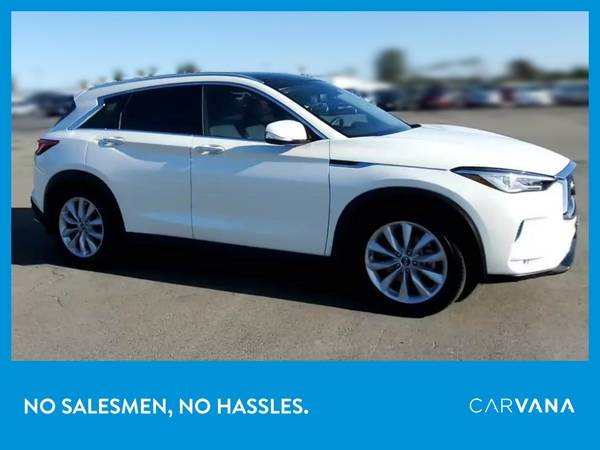2019 INFINITI QX50 Essential Sport Utility 4D hatchback White for sale in Greenville, NC – photo 11