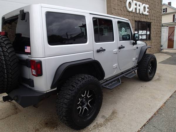 2012 Jeep Wrangler Unlimited 6 cyl, auto, lifted, New 35's - cars &... for sale in Chicopee, NY – photo 5