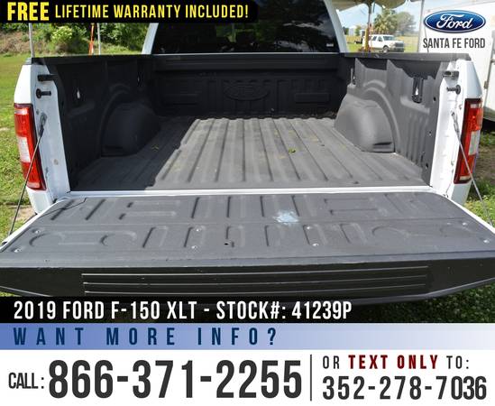 2019 FORD F150 XLT 4WD Cruise Control, Bedliner, Remote Start for sale in Alachua, FL – photo 19