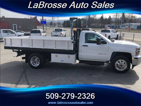 2018 Chevrolet 3500 4WD Duramax 12 dump bed - - by for sale in Greenacres, WA – photo 5