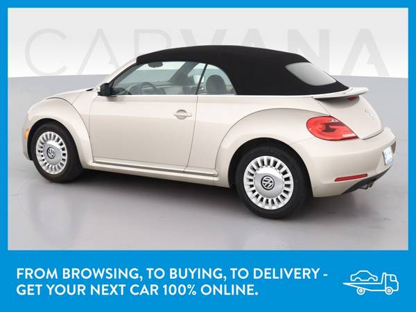 2013 VW Volkswagen Beetle 2 5L Convertible 2D Convertible Beige for sale in Kingston, NY – photo 5