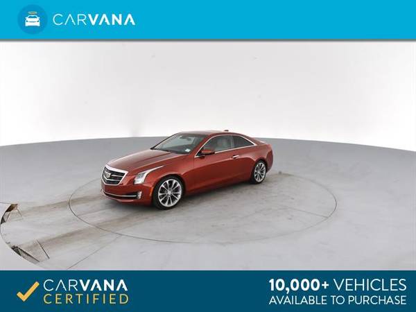 2015 Caddy Cadillac ATS 3.6L Premium Coupe 2D coupe Red - FINANCE for sale in Atlanta, CA – photo 6