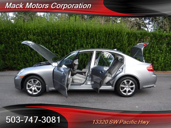 2006 Infiniti G35x 76K Low Miles Heated Leather Seated Moon Roof AWD for sale in Tigard, OR – photo 19