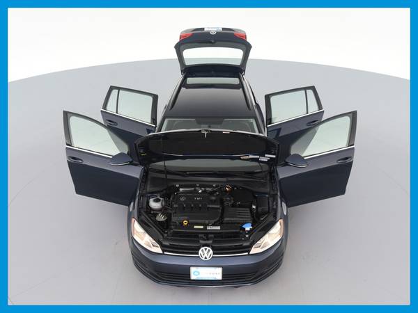 2015 VW Volkswagen Golf SportWagen TDI S Wagon 4D wagon Blue for sale in Worcester, MA – photo 22