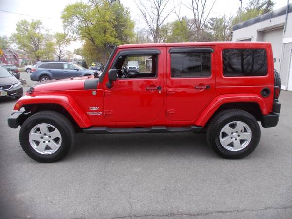 2011 Jeep Wrangler Unlimited 4WD 4dr Sahara - - by for sale in Cohoes, MA – photo 3