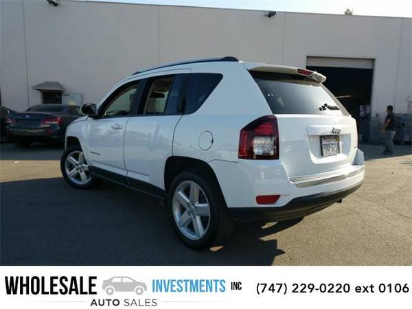 2014 Jeep Compass SUV Latitude (Bright White Clearcoat) for sale in Van Nuys, CA – photo 4