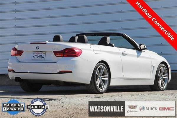 2018 BMW 430i Convertible Convertible Alpine White for sale in Watsonville, CA – photo 7
